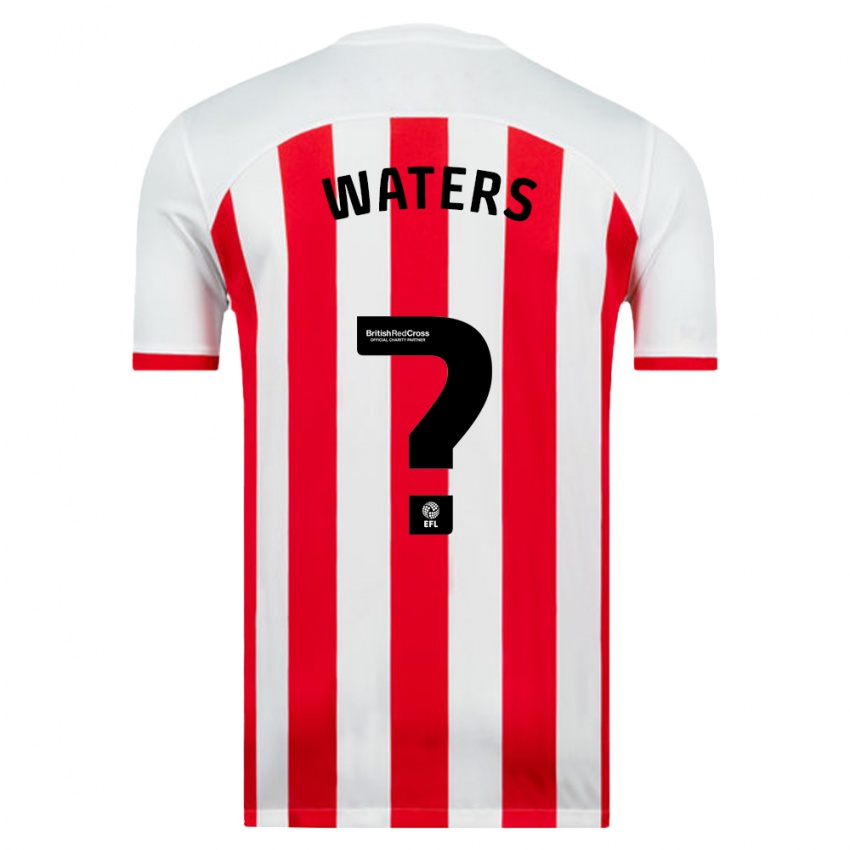 Niño Camiseta Jake Waters #0 Blanco 1ª Equipación 2023/24 La Camisa Chile