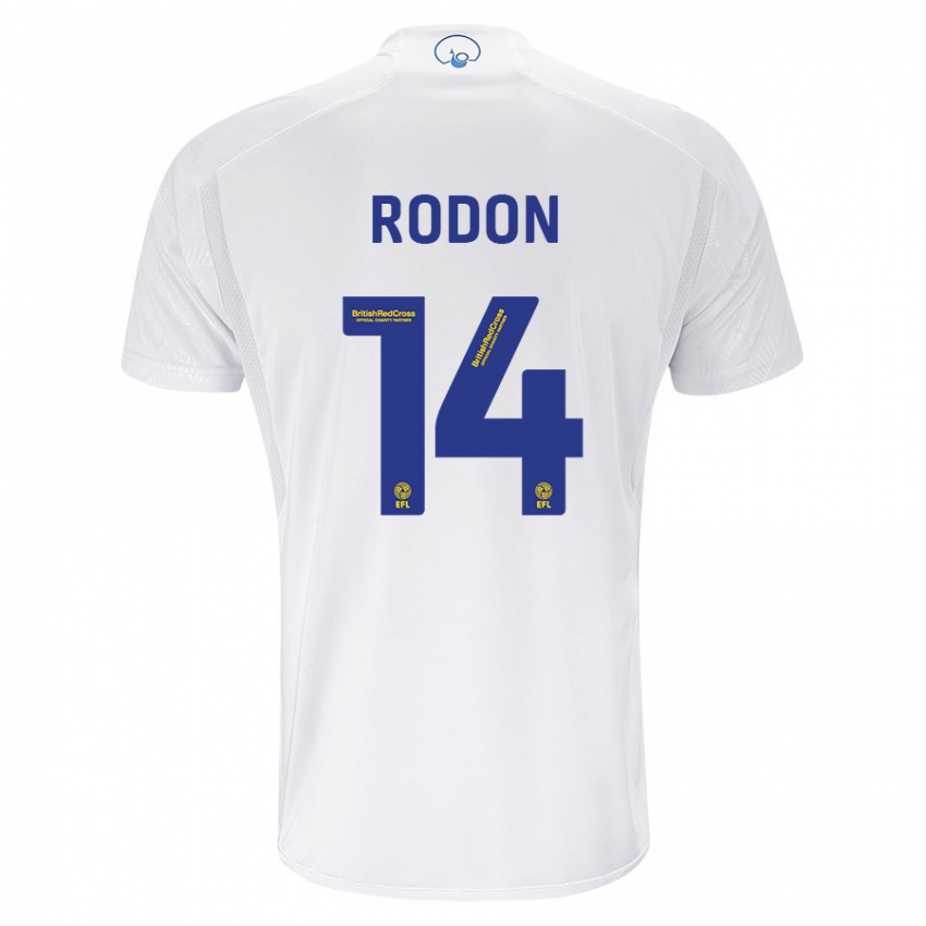 Niño Camiseta Joe Rodon #14 Blanco 1ª Equipación 2023/24 La Camisa Chile