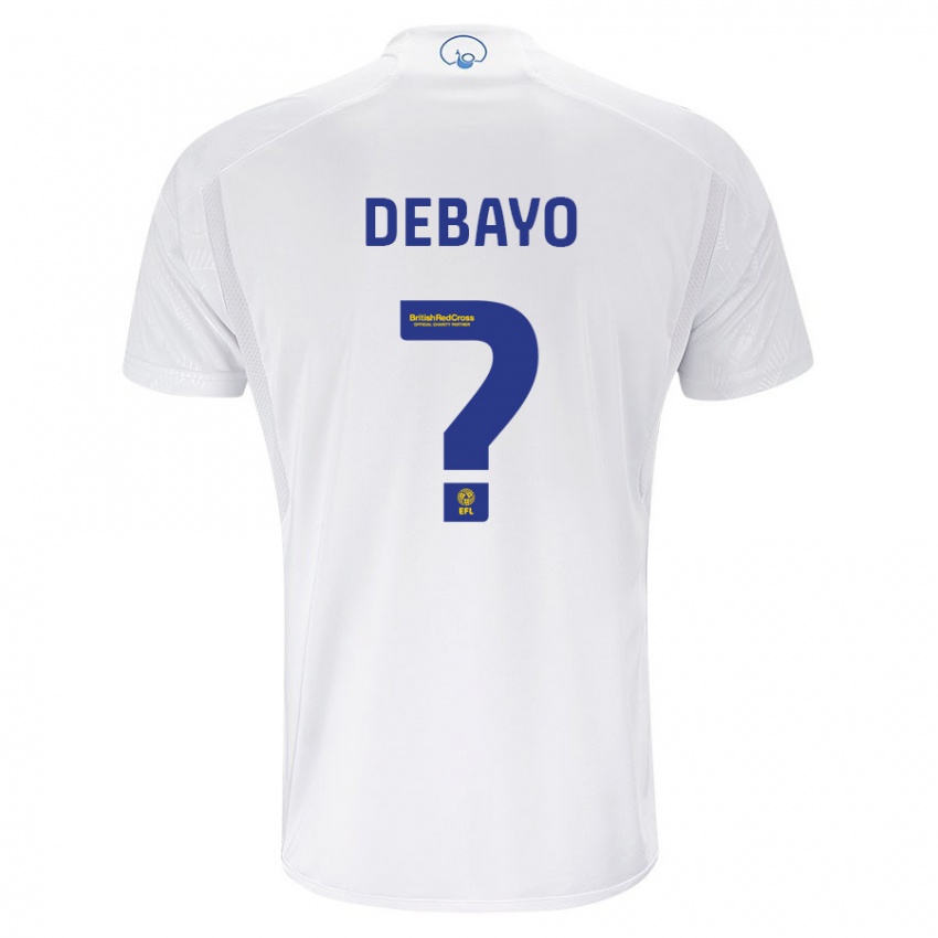 Niño Camiseta James Debayo #0 Blanco 1ª Equipación 2023/24 La Camisa Chile