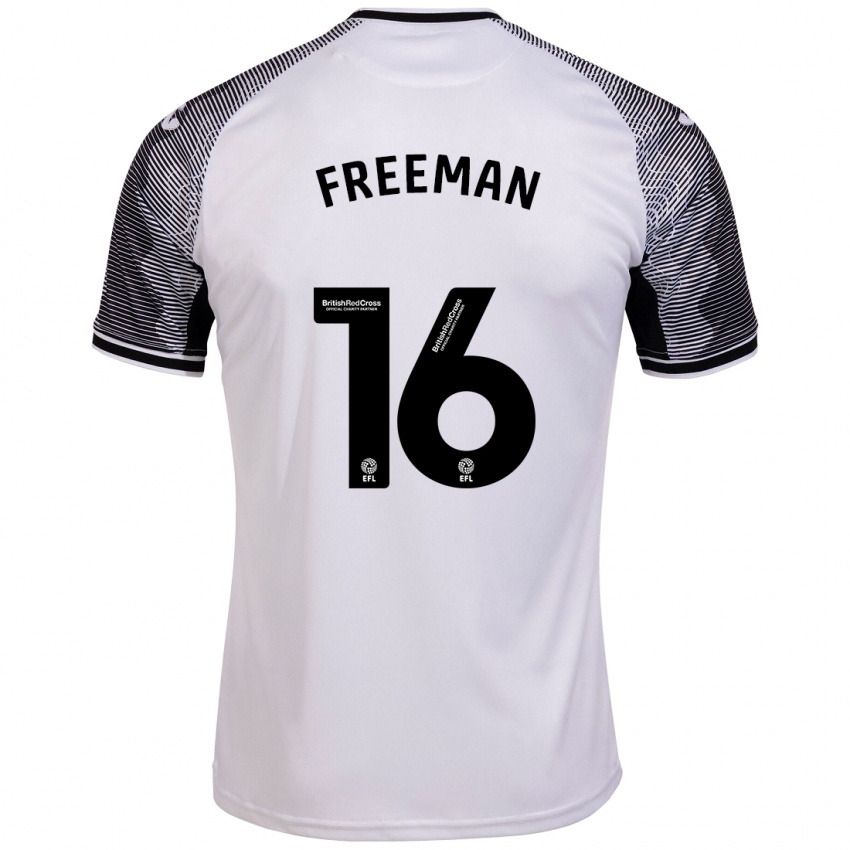 Niño Camiseta Emily Freeman #16 Blanco 1ª Equipación 2023/24 La Camisa Chile