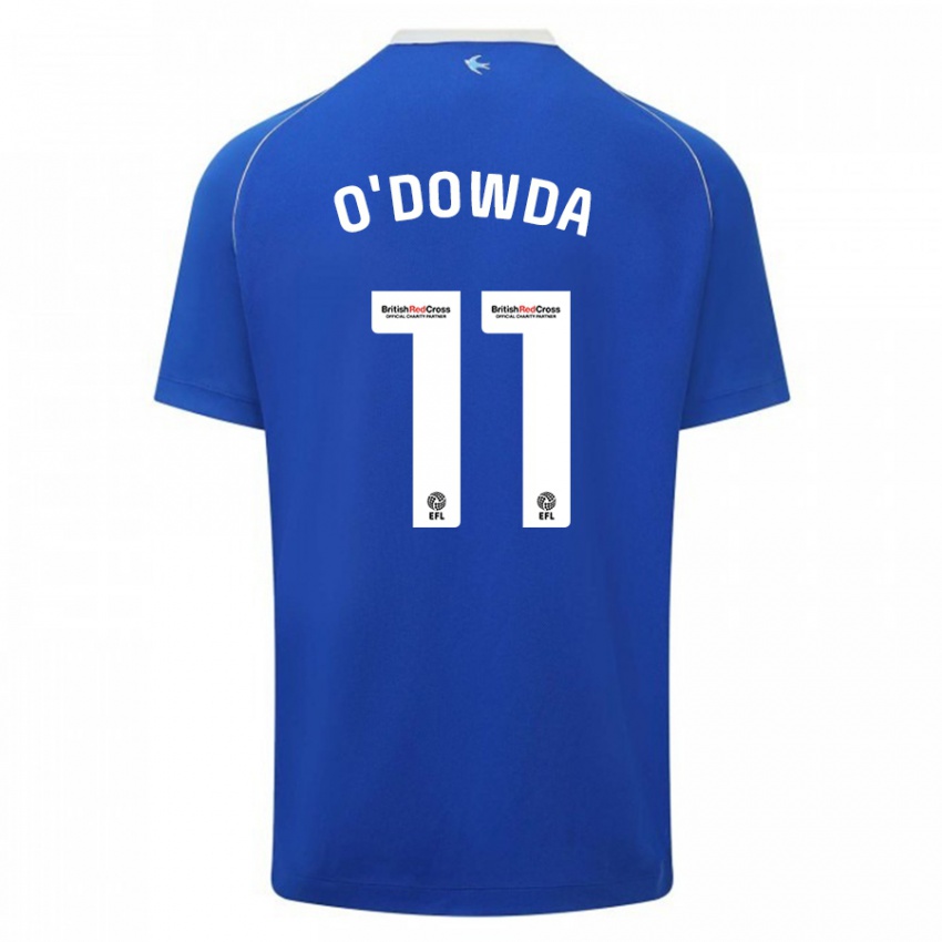 Niño Camiseta Callum O'dowda #11 Azul 1ª Equipación 2023/24 La Camisa Chile