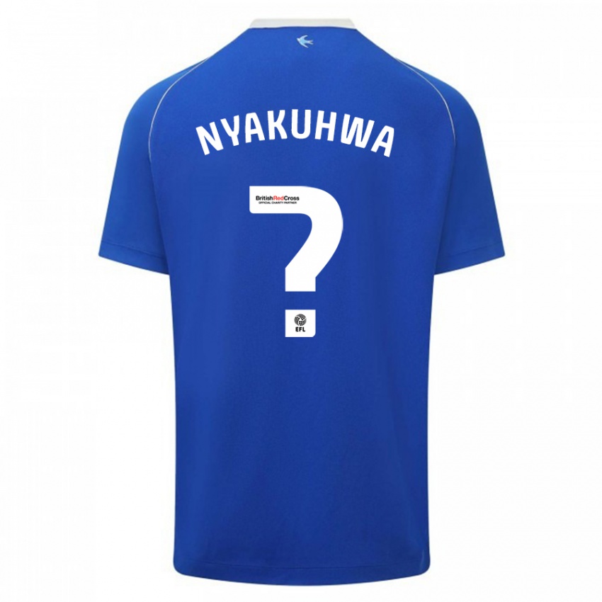 Niño Camiseta Tanatswa Nyakuhwa #0 Azul 1ª Equipación 2023/24 La Camisa Chile