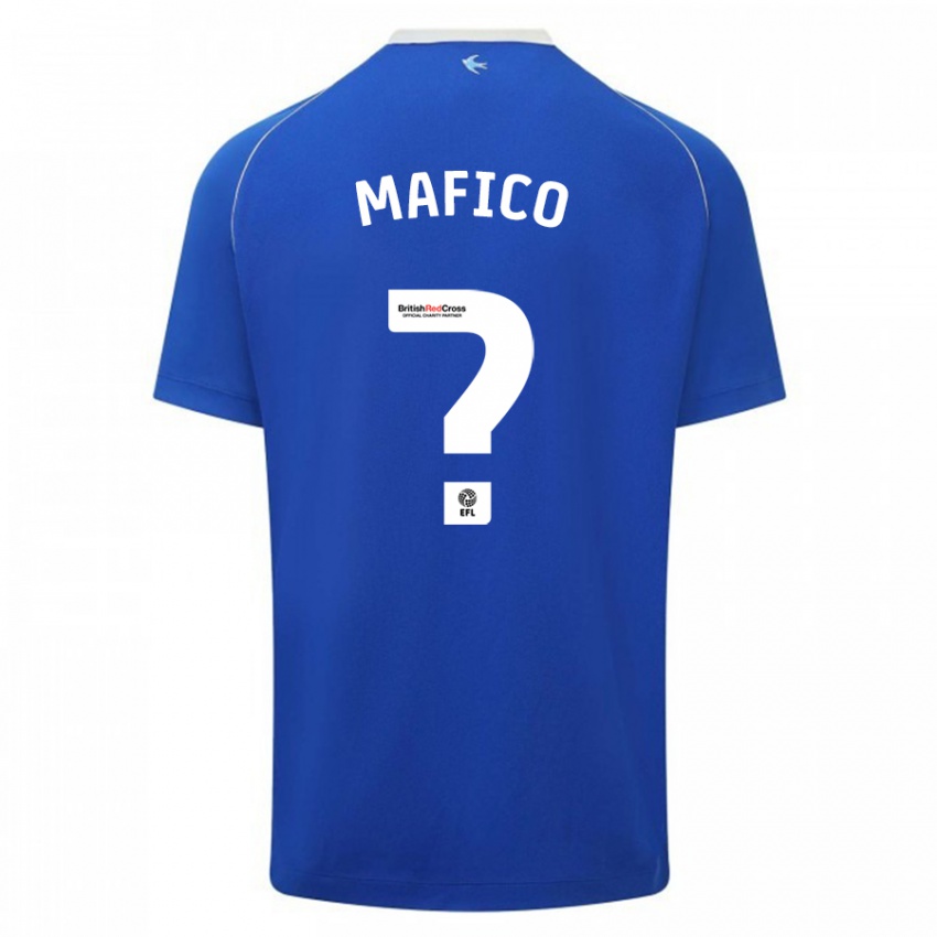 Niño Camiseta Dakarai Mafico #0 Azul 1ª Equipación 2023/24 La Camisa Chile