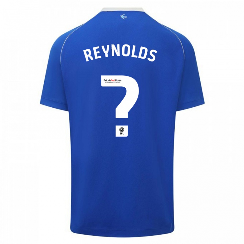 Niño Camiseta Oliver Reynolds #0 Azul 1ª Equipación 2023/24 La Camisa Chile