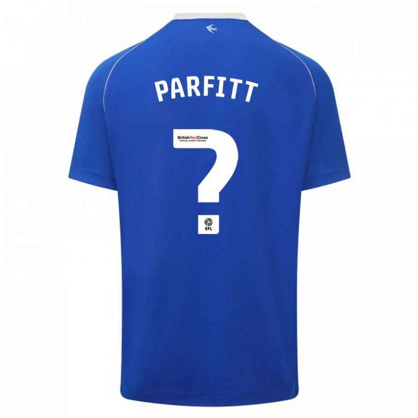 Niño Camiseta T-Jay Parfitt #0 Azul 1ª Equipación 2023/24 La Camisa Chile