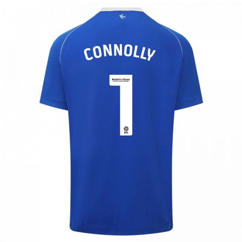 Niño Camiseta Daisy Connolly #1 Azul 1ª Equipación 2023/24 La Camisa Chile