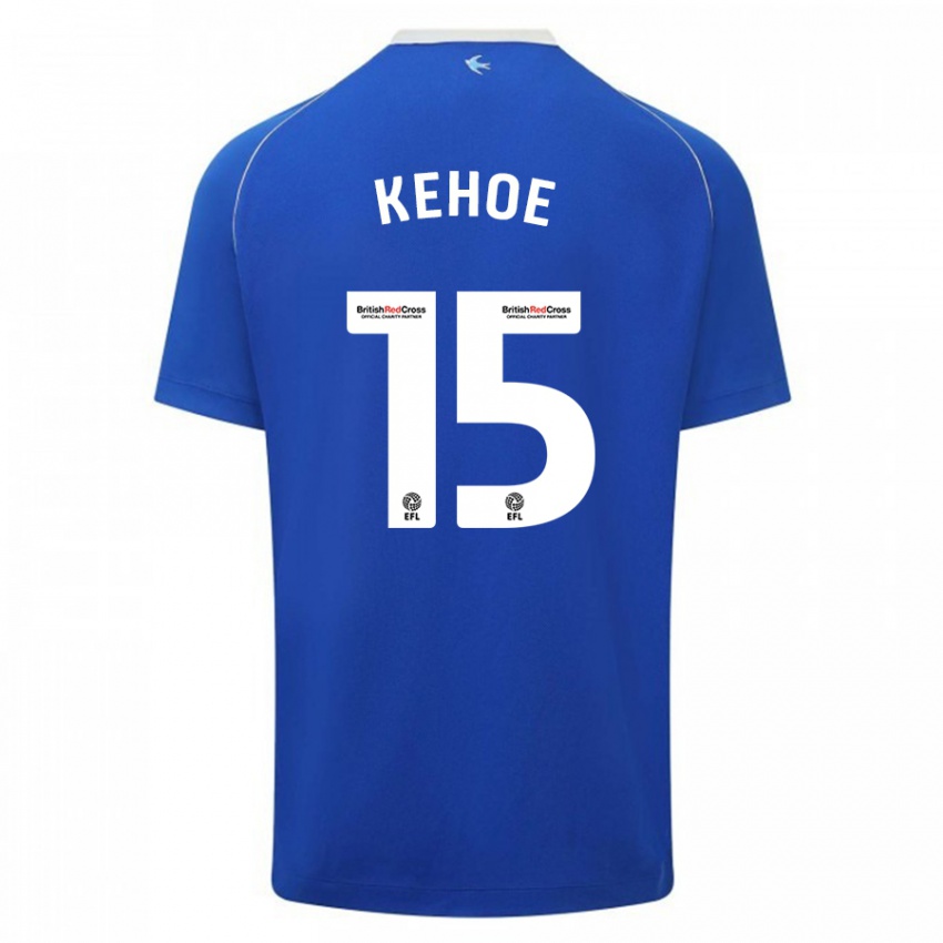 Niño Camiseta Molly Kehoe #15 Azul 1ª Equipación 2023/24 La Camisa Chile