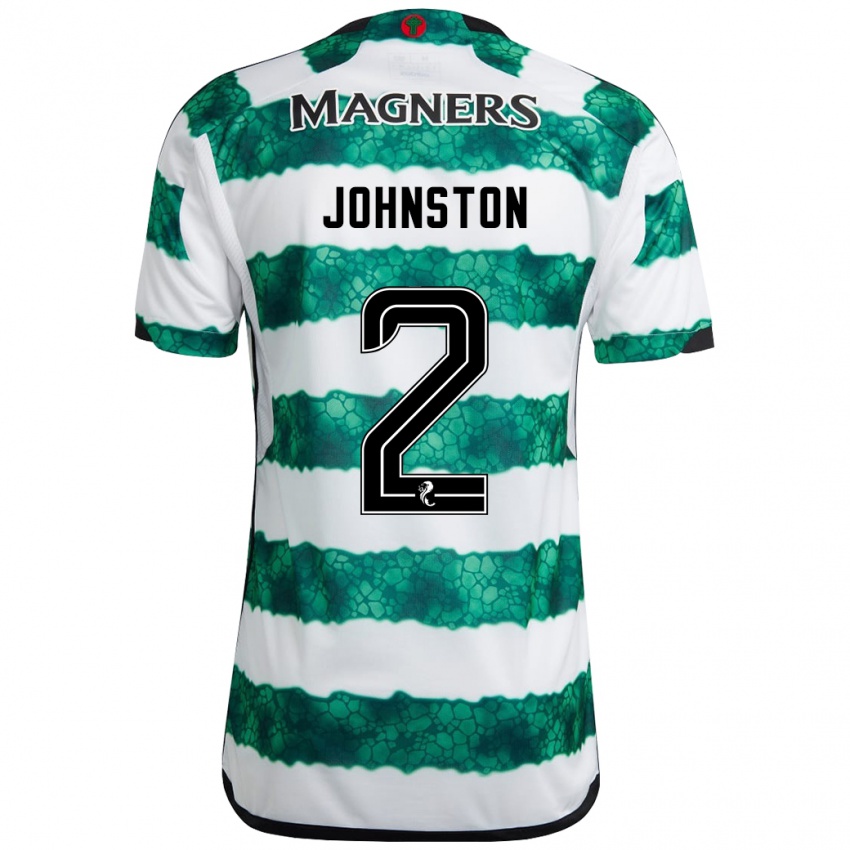 Niño Camiseta Alistair Johnston #2 Verde 1ª Equipación 2023/24 La Camisa Chile
