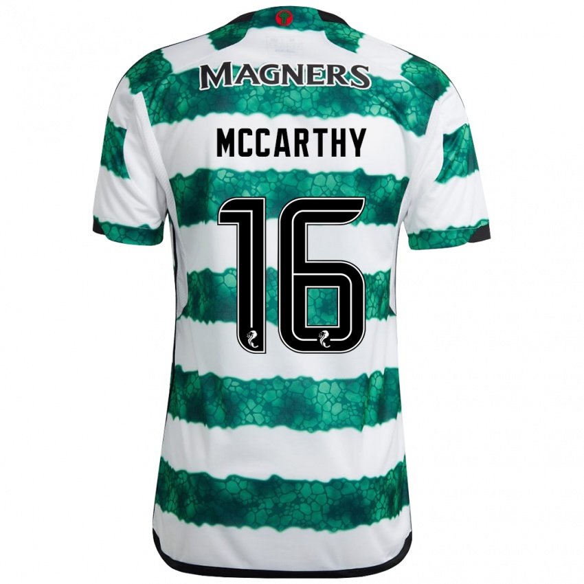 Niño Camiseta James Mccarthy #16 Verde 1ª Equipación 2023/24 La Camisa Chile