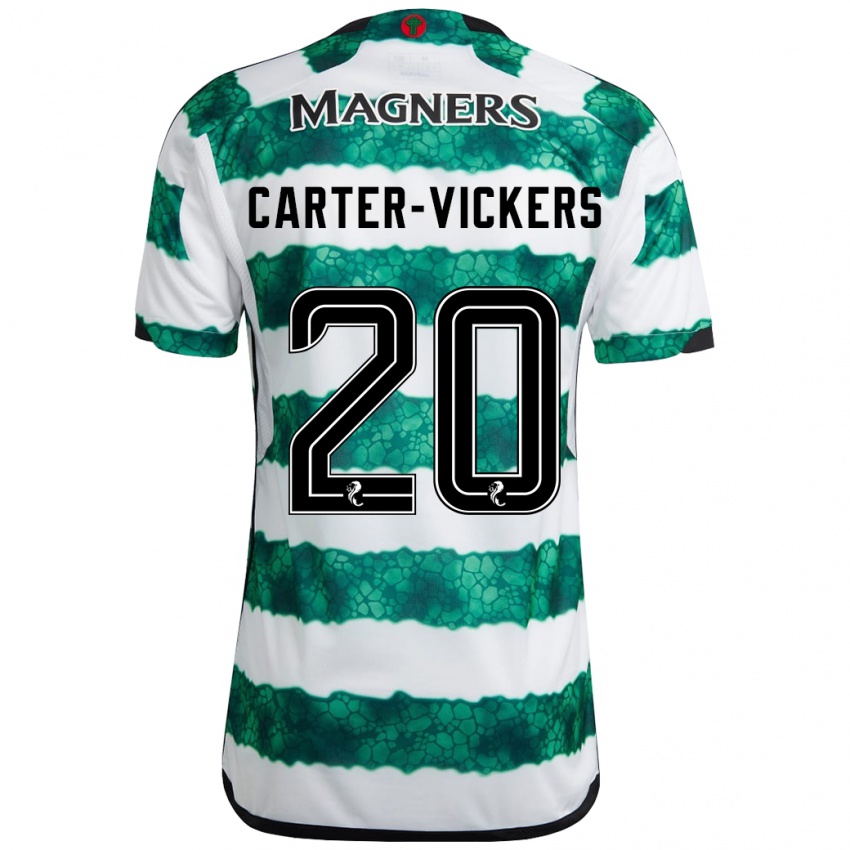 Niño Camiseta Cameron Carter-Vickers #20 Verde 1ª Equipación 2023/24 La Camisa Chile