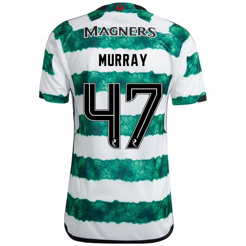 Niño Camiseta Dane Murray #47 Verde 1ª Equipación 2023/24 La Camisa Chile