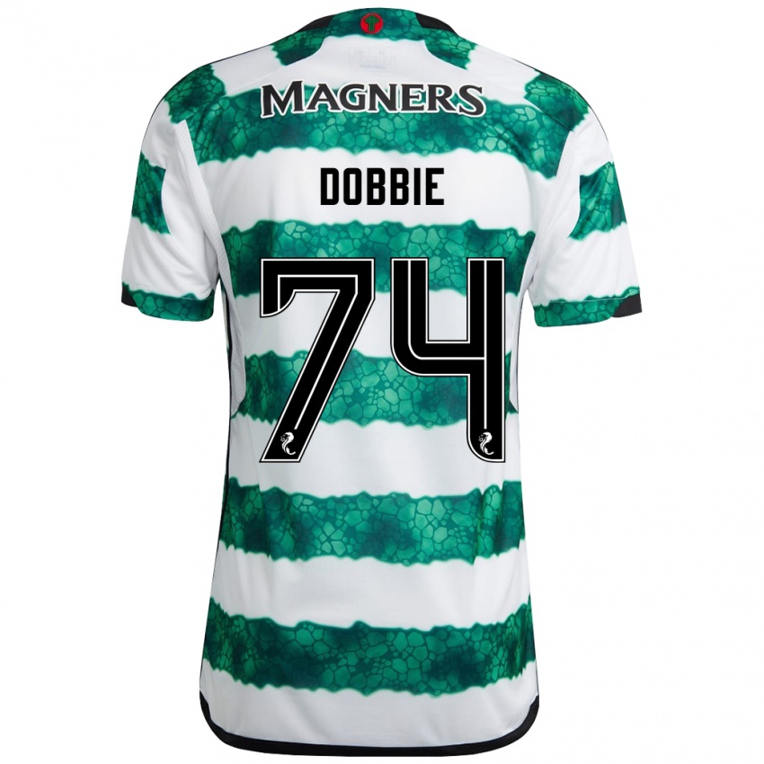 Niño Camiseta Lewis Dobbie #74 Verde 1ª Equipación 2023/24 La Camisa Chile