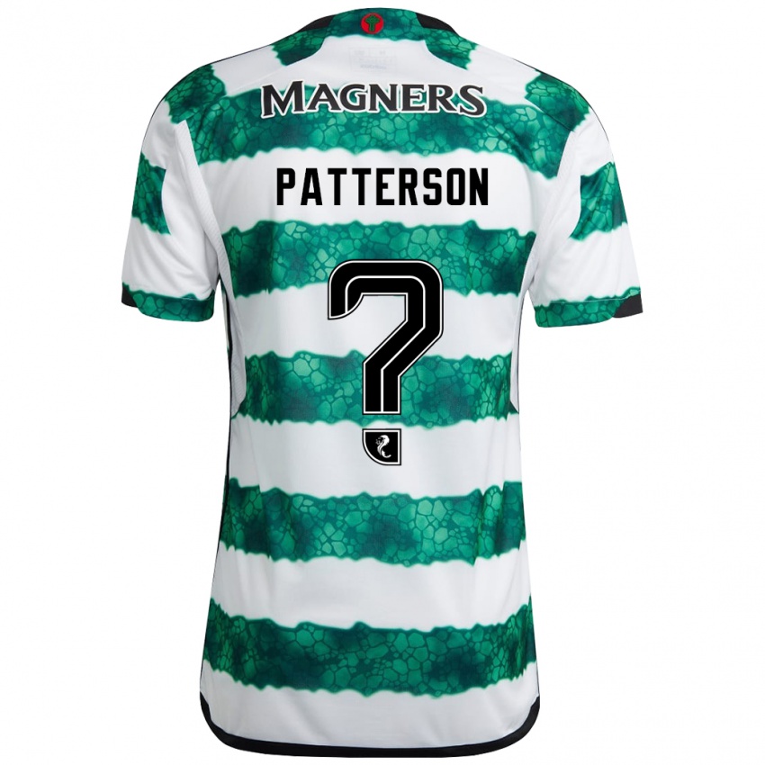 Niño Camiseta Cameron Patterson #0 Verde 1ª Equipación 2023/24 La Camisa Chile