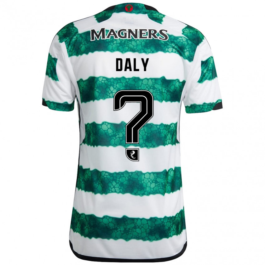 Niño Camiseta Kayden Daly #0 Verde 1ª Equipación 2023/24 La Camisa Chile