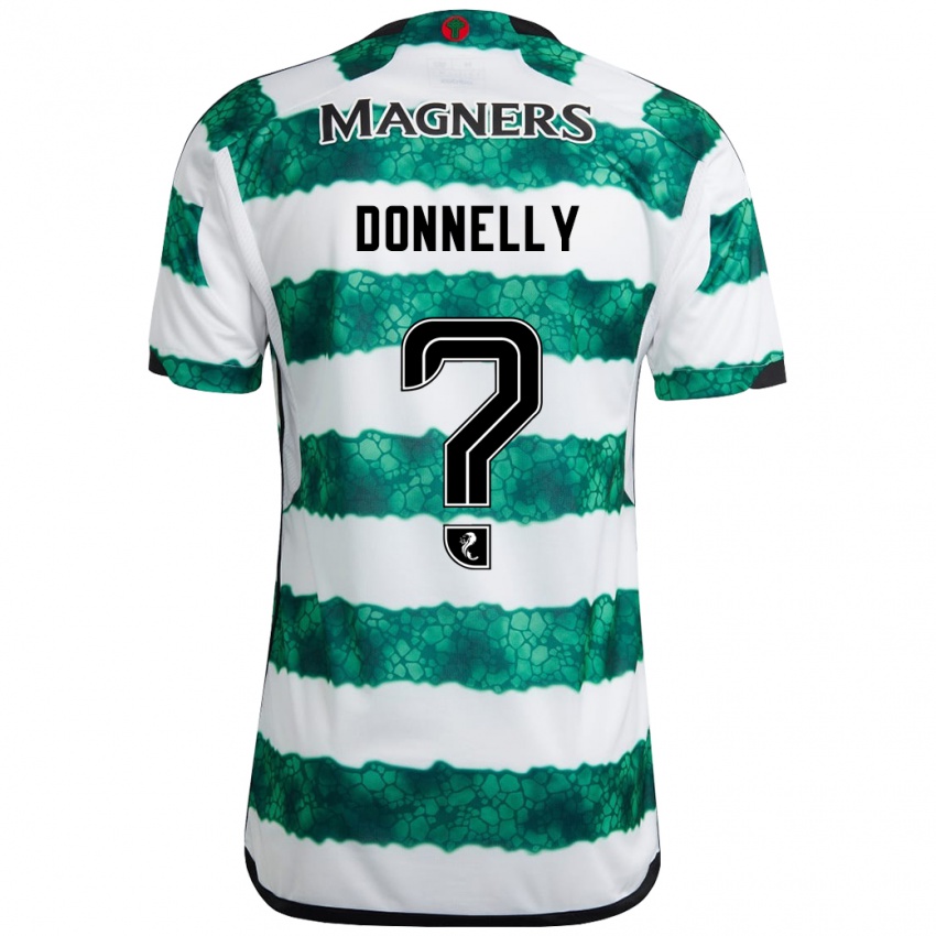 Niño Camiseta Jacob Donnelly #0 Verde 1ª Equipación 2023/24 La Camisa Chile