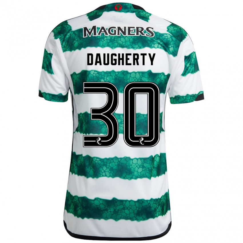 Niño Camiseta Kelsey Daugherty #30 Verde 1ª Equipación 2023/24 La Camisa Chile