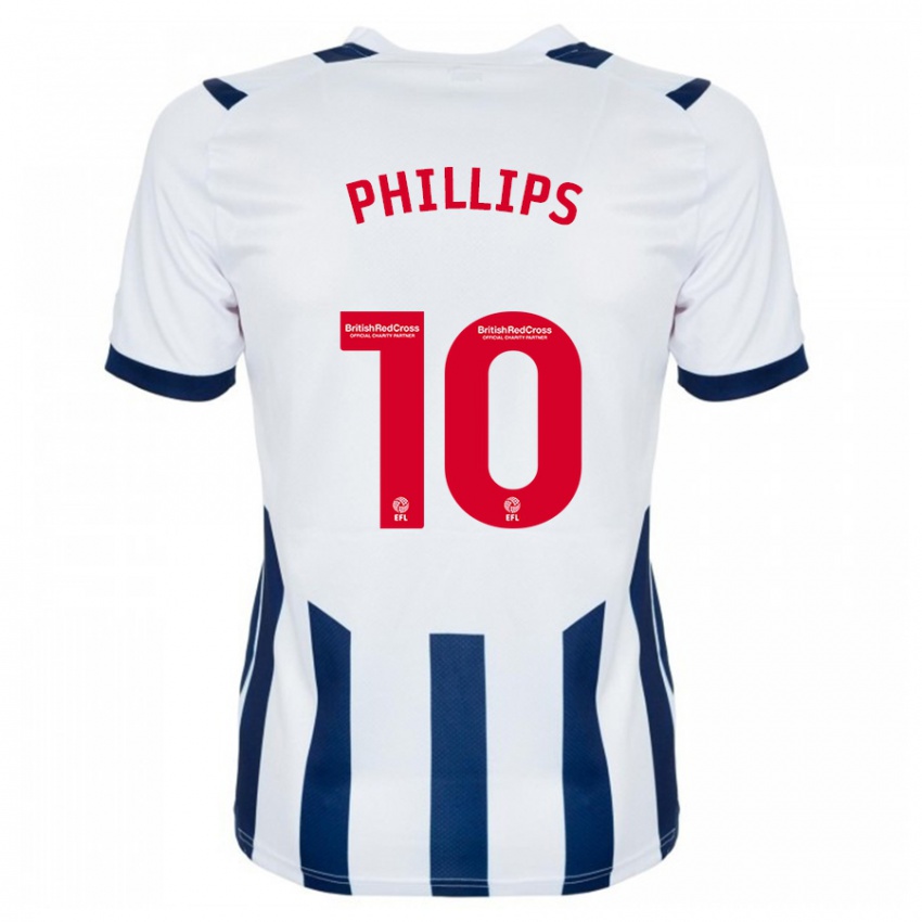 Niño Camiseta Matt Phillips #10 Blanco 1ª Equipación 2023/24 La Camisa Chile