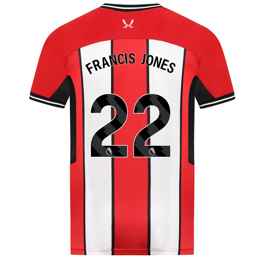 Niño Camiseta Maria Francis-Jones #22 Rojo 1ª Equipación 2023/24 La Camisa Chile