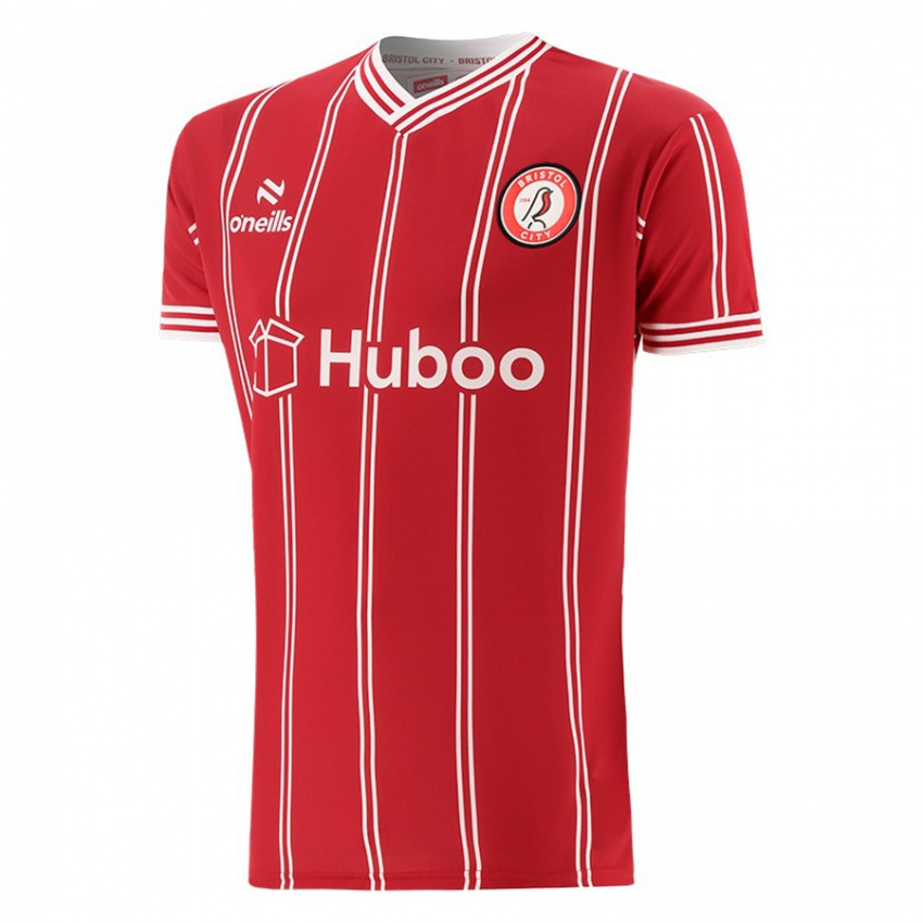 Niño Camiseta Su Nombre #0 Rojo 1ª Equipación 2023/24 La Camisa Chile