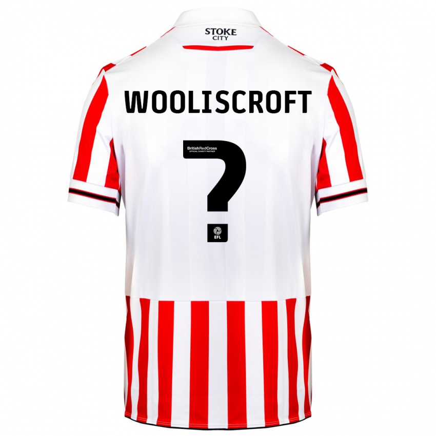 Niño Camiseta Morgan Wooliscroft #0 Rojo Blanco 1ª Equipación 2023/24 La Camisa Chile