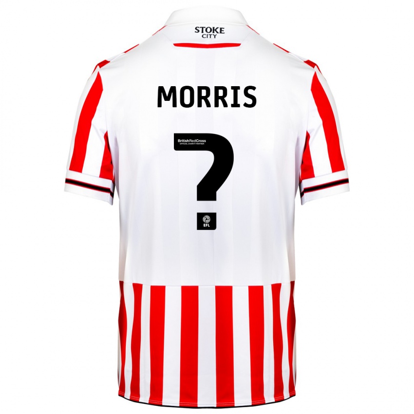 Niño Camiseta Joe Morris #0 Rojo Blanco 1ª Equipación 2023/24 La Camisa Chile