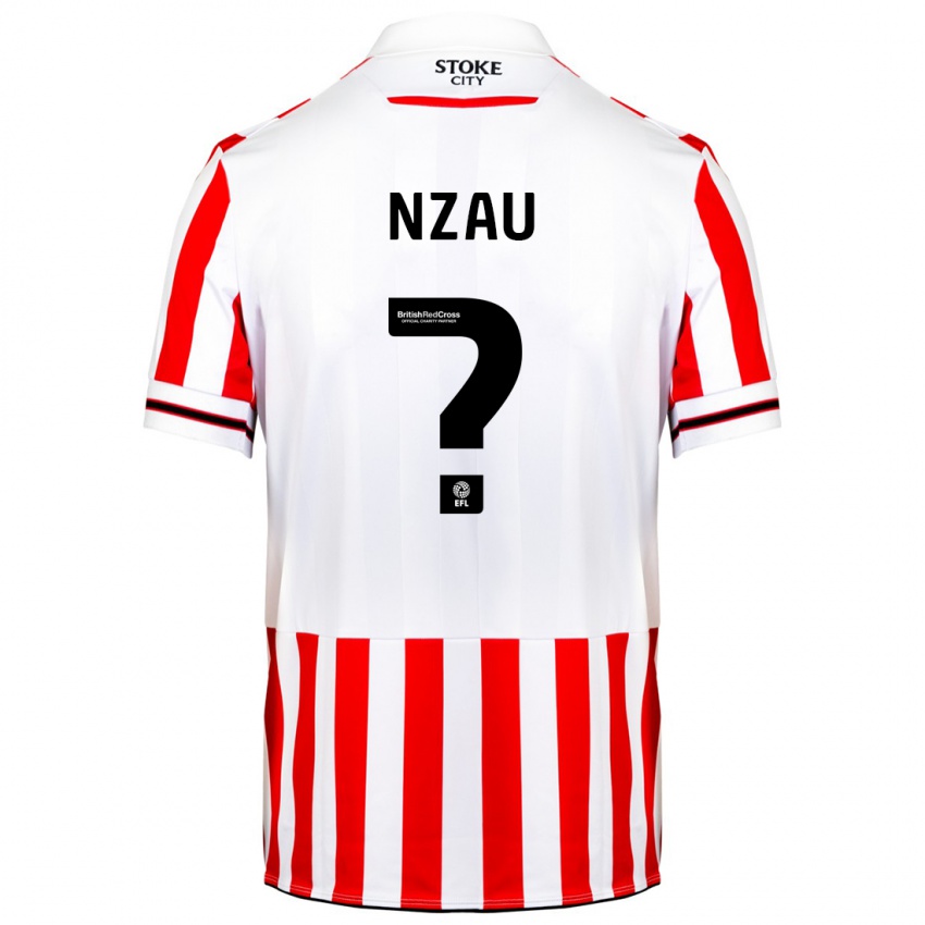 Niño Camiseta Pedro Nzau #0 Rojo Blanco 1ª Equipación 2023/24 La Camisa Chile