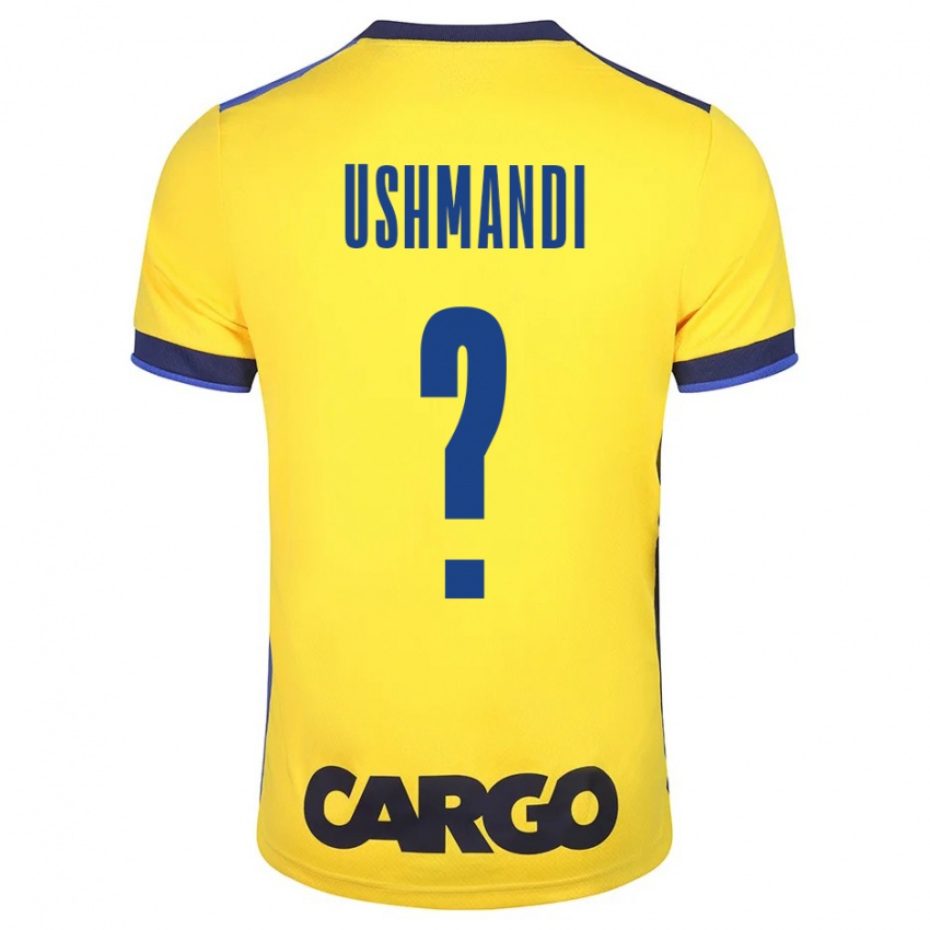 Niño Camiseta Anar Ushmandi #0 Amarillo 1ª Equipación 2023/24 La Camisa Chile