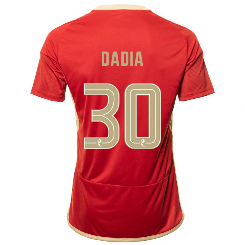 Niño Camiseta Or Dadia #30 Rojo 1ª Equipación 2023/24 La Camisa Chile