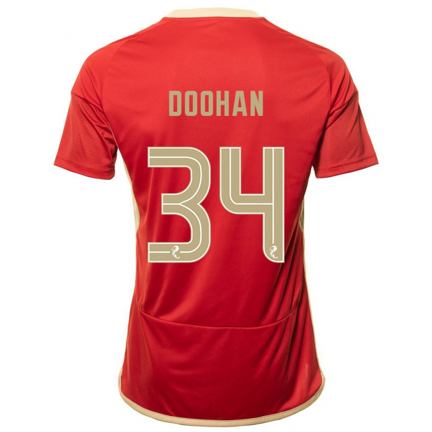 Niño Camiseta Ross Doohan #34 Rojo 1ª Equipación 2023/24 La Camisa Chile