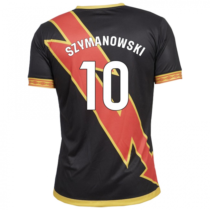 Niño Camiseta Marianela Szymanowski #10 Negro 2ª Equipación 2023/24 La Camisa Chile