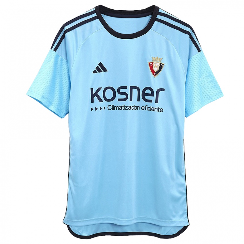 Niño Camiseta Iker González #0 Azul 2ª Equipación 2023/24 La Camisa Chile