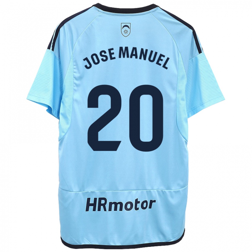 Niño Camiseta José Manuel Arnáiz #20 Azul 2ª Equipación 2023/24 La Camisa Chile