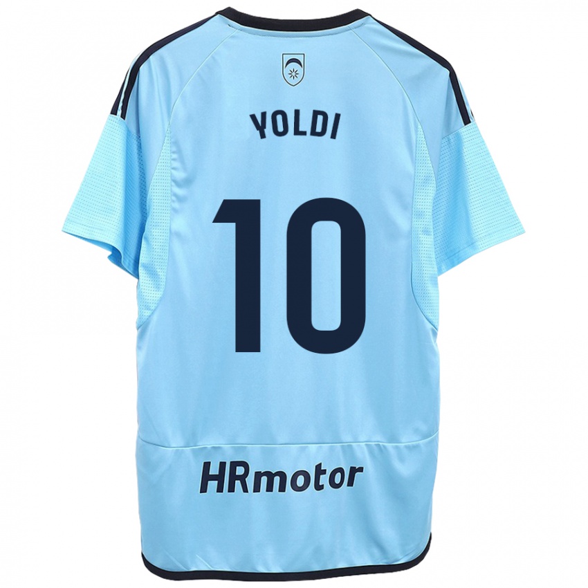 Niño Camiseta Ander Yoldi #10 Azul 2ª Equipación 2023/24 La Camisa Chile