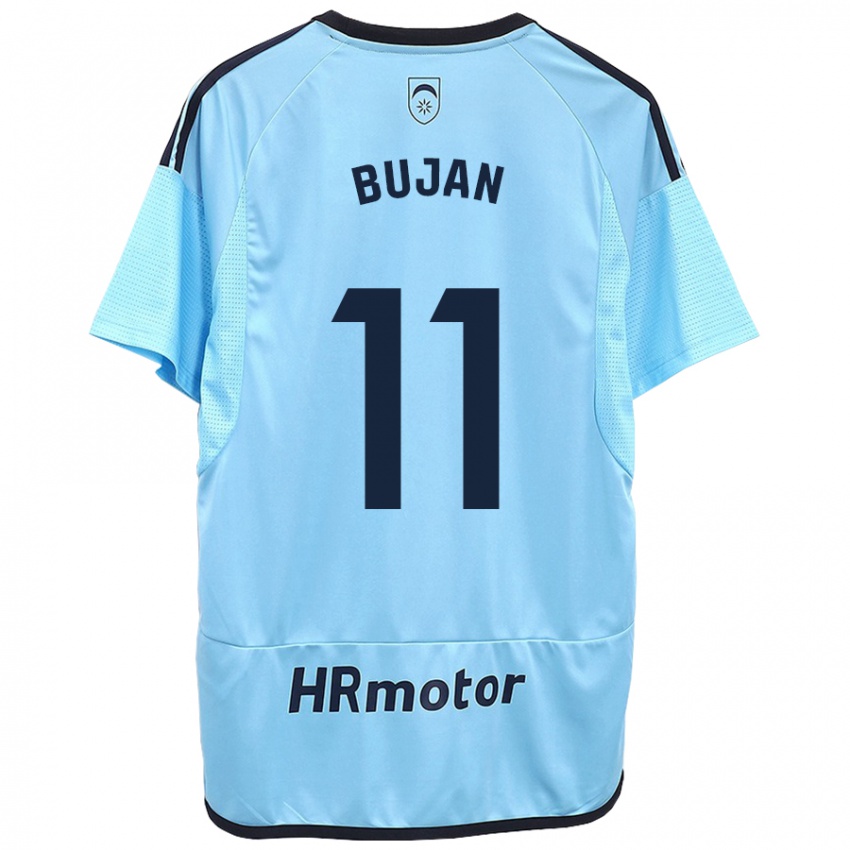 Niño Camiseta Unai Buján #11 Azul 2ª Equipación 2023/24 La Camisa Chile