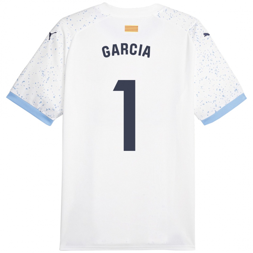 Niño Camiseta Lucas García #1 Blanco 2ª Equipación 2023/24 La Camisa Chile