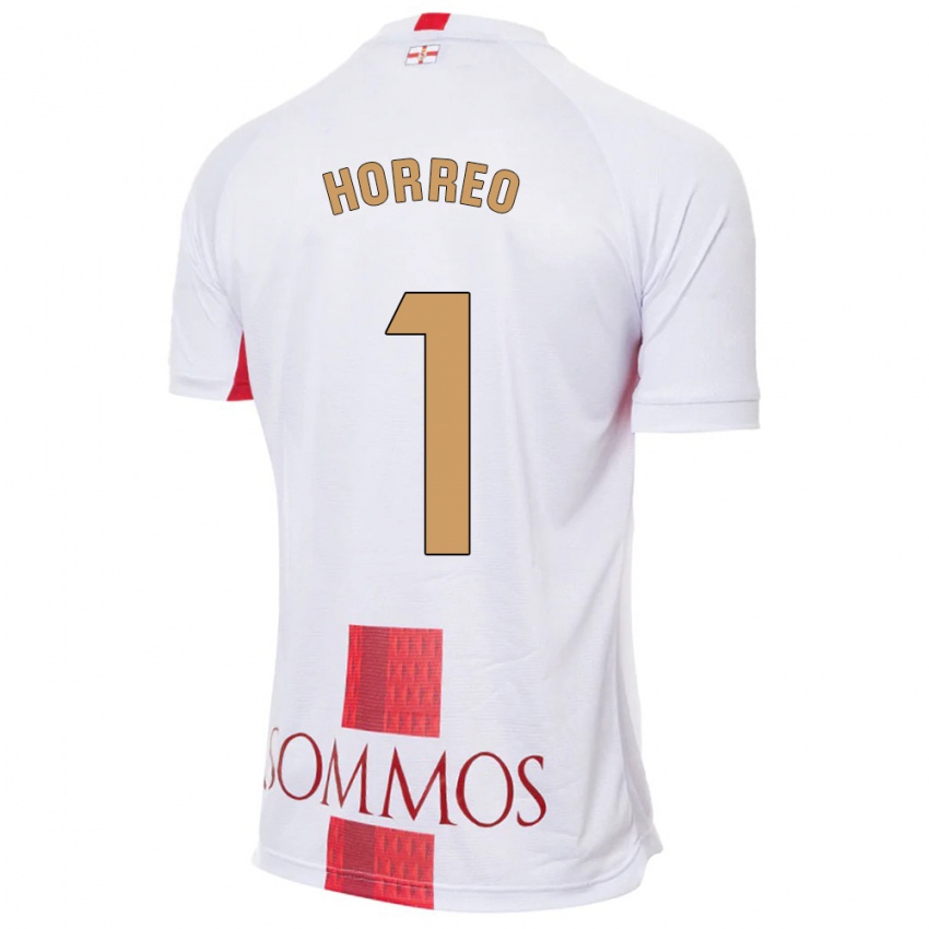 Niño Camiseta Berto Hórreo #1 Blanco 2ª Equipación 2023/24 La Camisa Chile