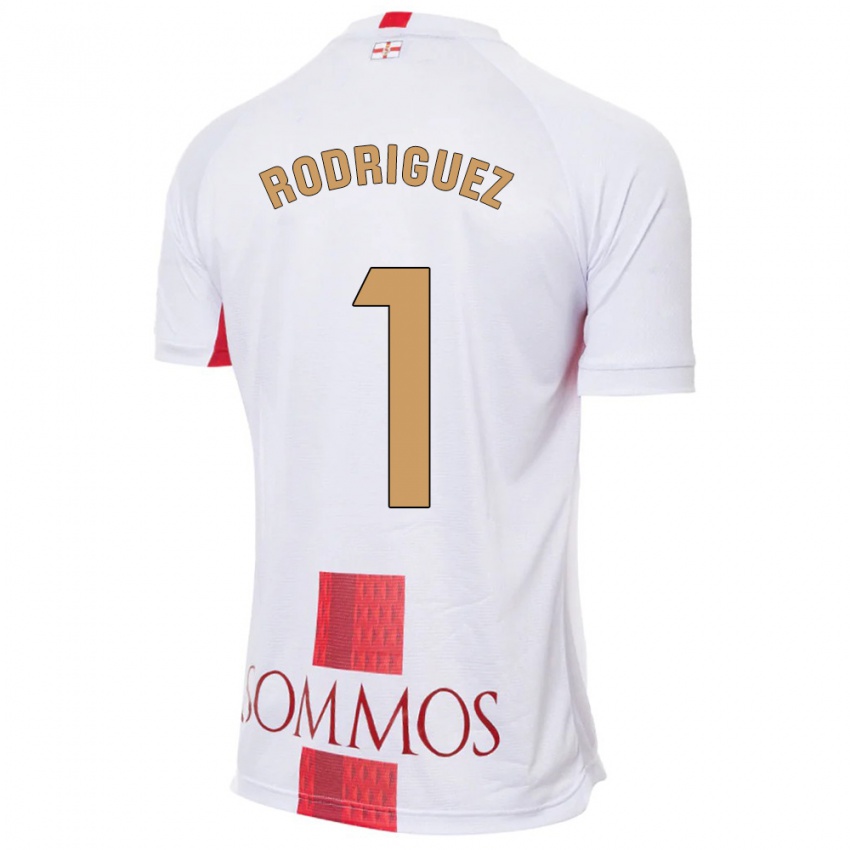 Niño Camiseta Nuria Rodríguez #1 Blanco 2ª Equipación 2023/24 La Camisa Chile