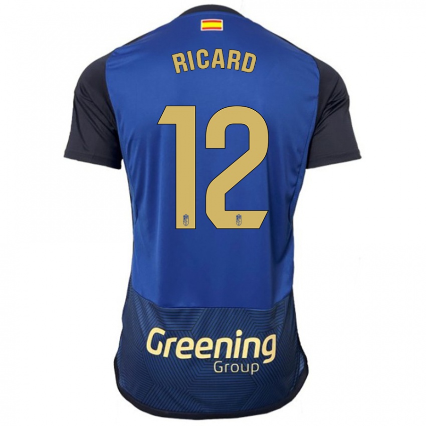 Niño Camiseta Ricard Sanchez #12 Armada 2ª Equipación 2023/24 La Camisa Chile