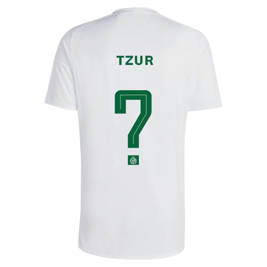 Niño Camiseta Adi Tzur #0 Verde Azul 2ª Equipación 2023/24 La Camisa Chile