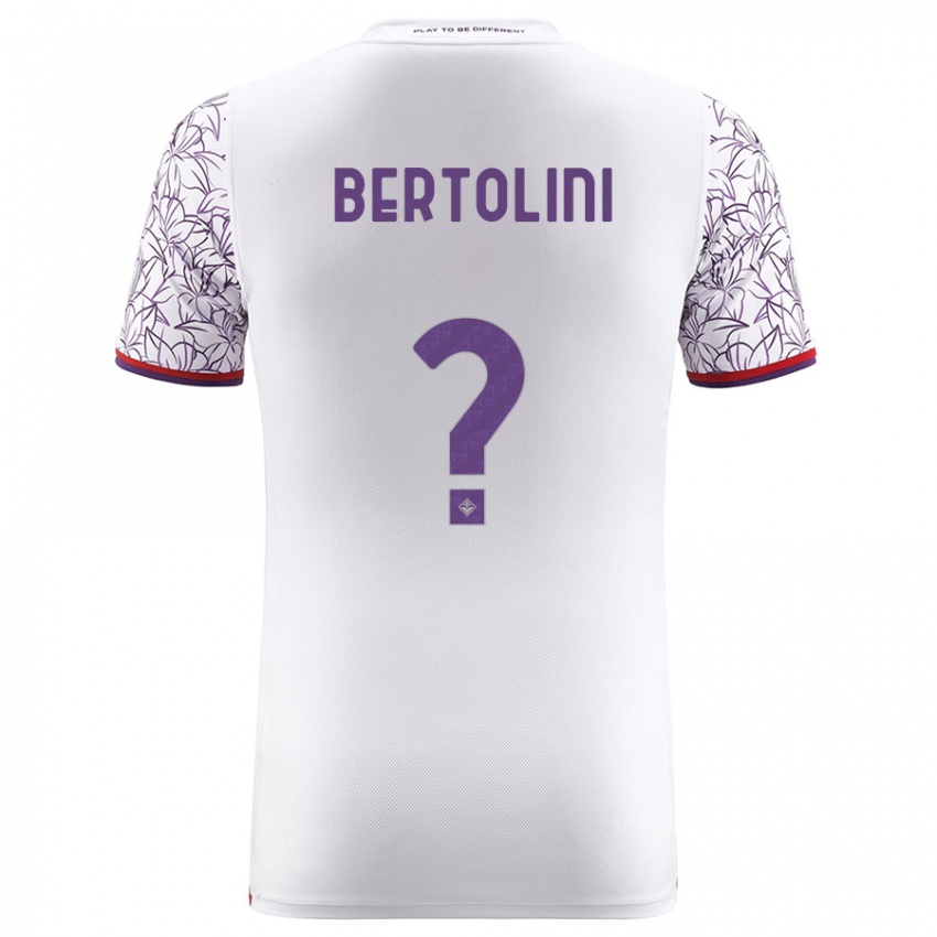 Niño Camiseta Gabriele Bertolini #0 Blanco 2ª Equipación 2023/24 La Camisa Chile