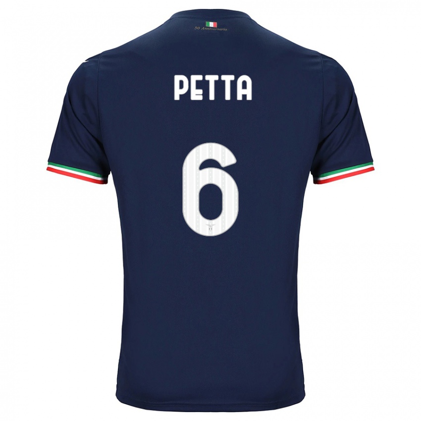 Niño Camiseta Andrea Petta #6 Armada 2ª Equipación 2023/24 La Camisa Chile