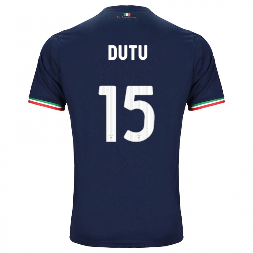 Niño Camiseta Matteo Dutu #15 Armada 2ª Equipación 2023/24 La Camisa Chile