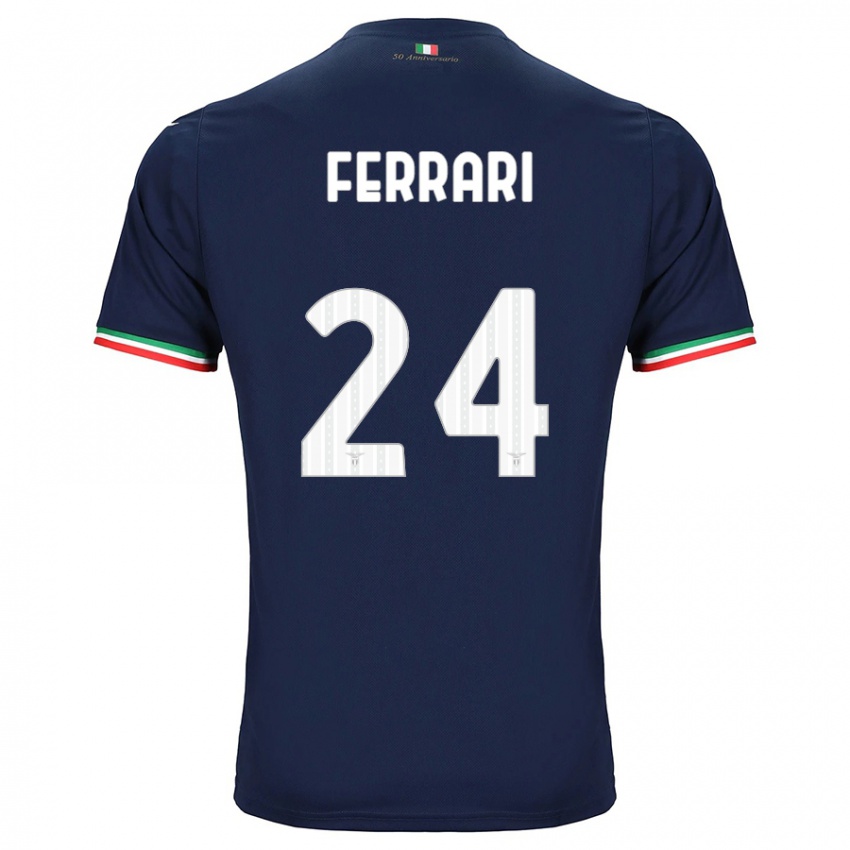 Niño Camiseta Lorenzo Ferrari #24 Armada 2ª Equipación 2023/24 La Camisa Chile