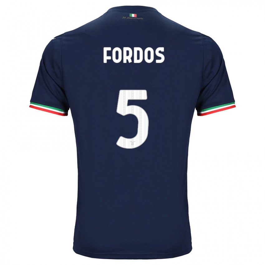 Niño Camiseta Beatrix Fordos #5 Armada 2ª Equipación 2023/24 La Camisa Chile