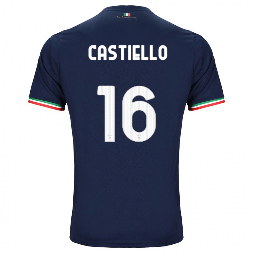 Niño Camiseta Antonietta Castiello #16 Armada 2ª Equipación 2023/24 La Camisa Chile