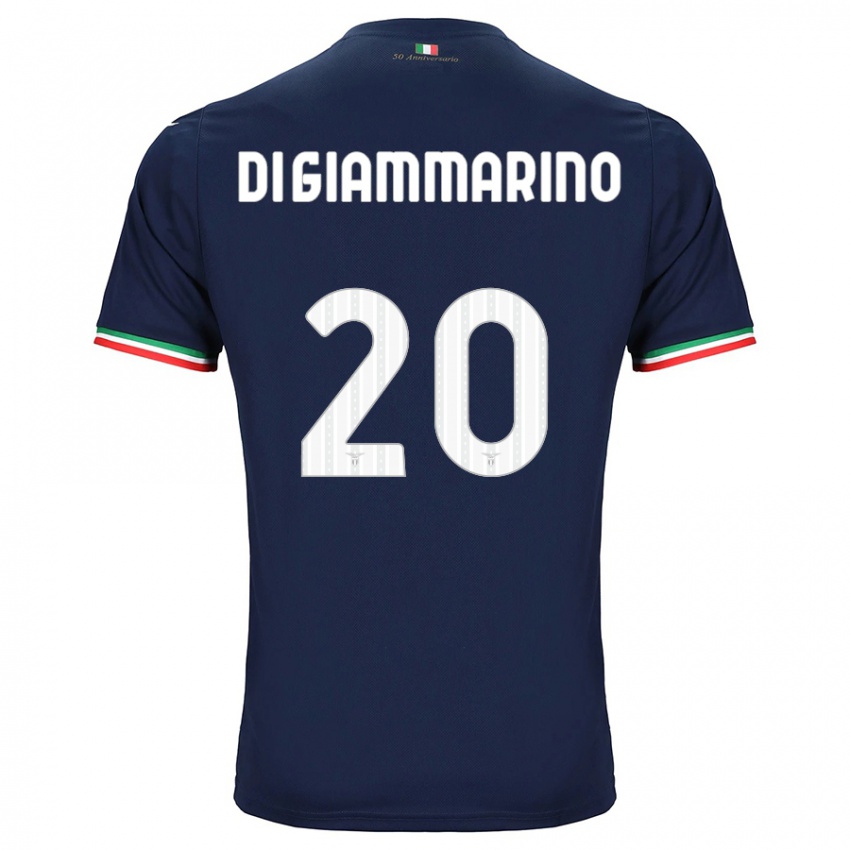 Niño Camiseta Virginia Di Giammarino #20 Armada 2ª Equipación 2023/24 La Camisa Chile