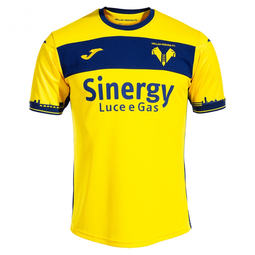 Niño Camiseta Matteo Spagnolli #0 Amarillo 2ª Equipación 2023/24 La Camisa Chile