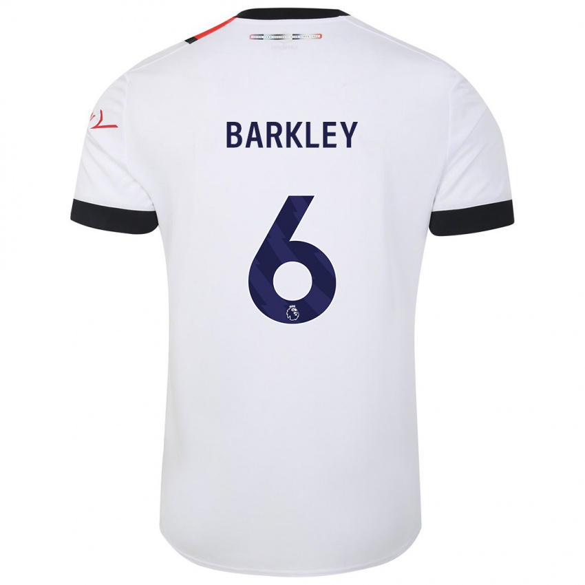 Niño Camiseta Ross Barkley #6 Blanco 2ª Equipación 2023/24 La Camisa Chile