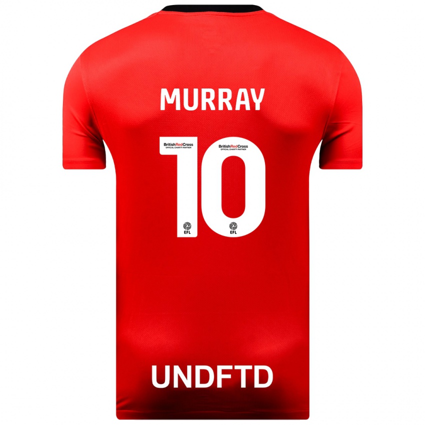 Niño Camiseta Christie Murray #10 Rojo 2ª Equipación 2023/24 La Camisa Chile