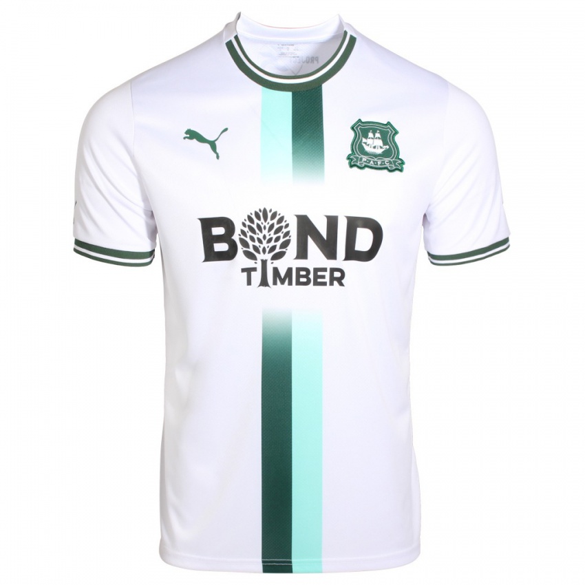 Niño Camiseta Grace Perrins #24 Blanco 2ª Equipación 2023/24 La Camisa Chile